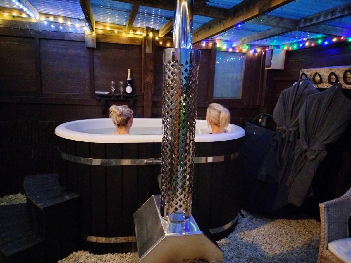 The Hideaway With Hot Tub Appartement Chathill Buitenkant foto