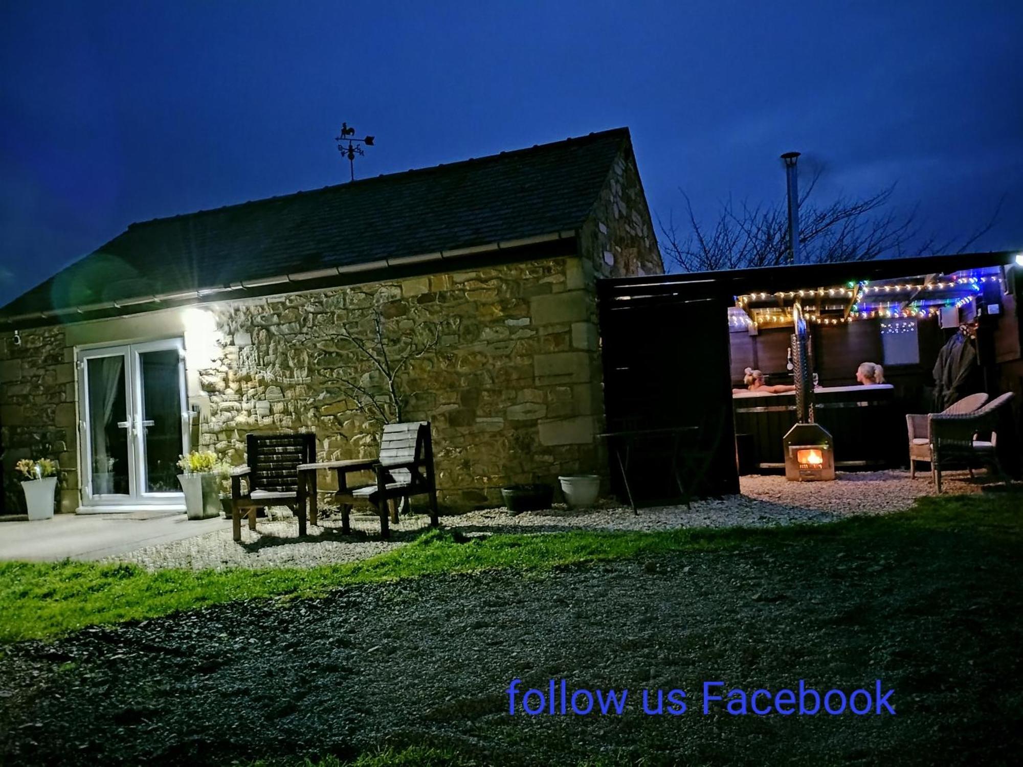 The Hideaway With Hot Tub Appartement Chathill Kamer foto
